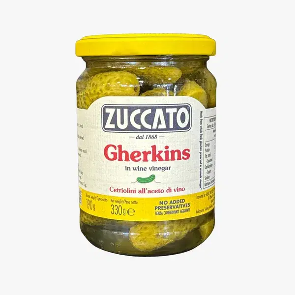 Zuccato Gherkins 330g