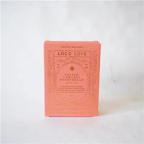 Loco Love Salted Caramel Shortbread with Sea Salt