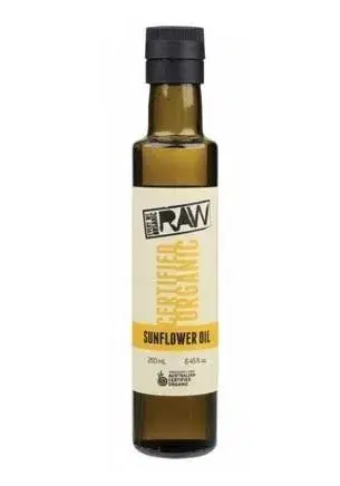 Raw Organic Sunflower Oil 250ml