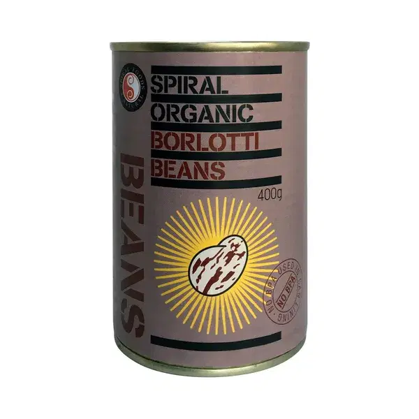 Spiral Organic Borlotti Beans