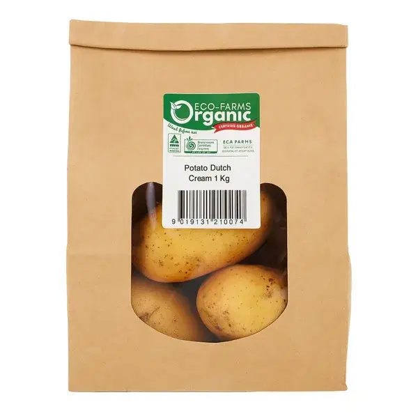 Eco-Farms Organic Potato Dutch Cream 1kg