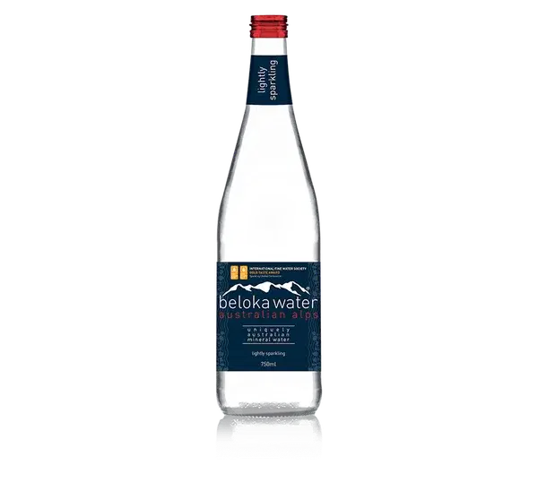 Beloka Water Australian Alps Lightly Sparkling Water 750ml