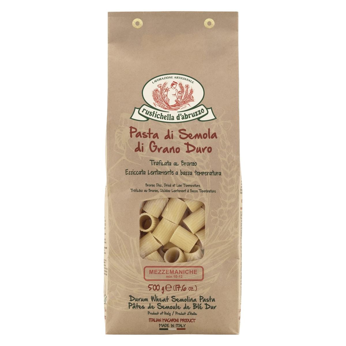 Rustichella d'Abruzzo Mezzemaniche Pasta 500g