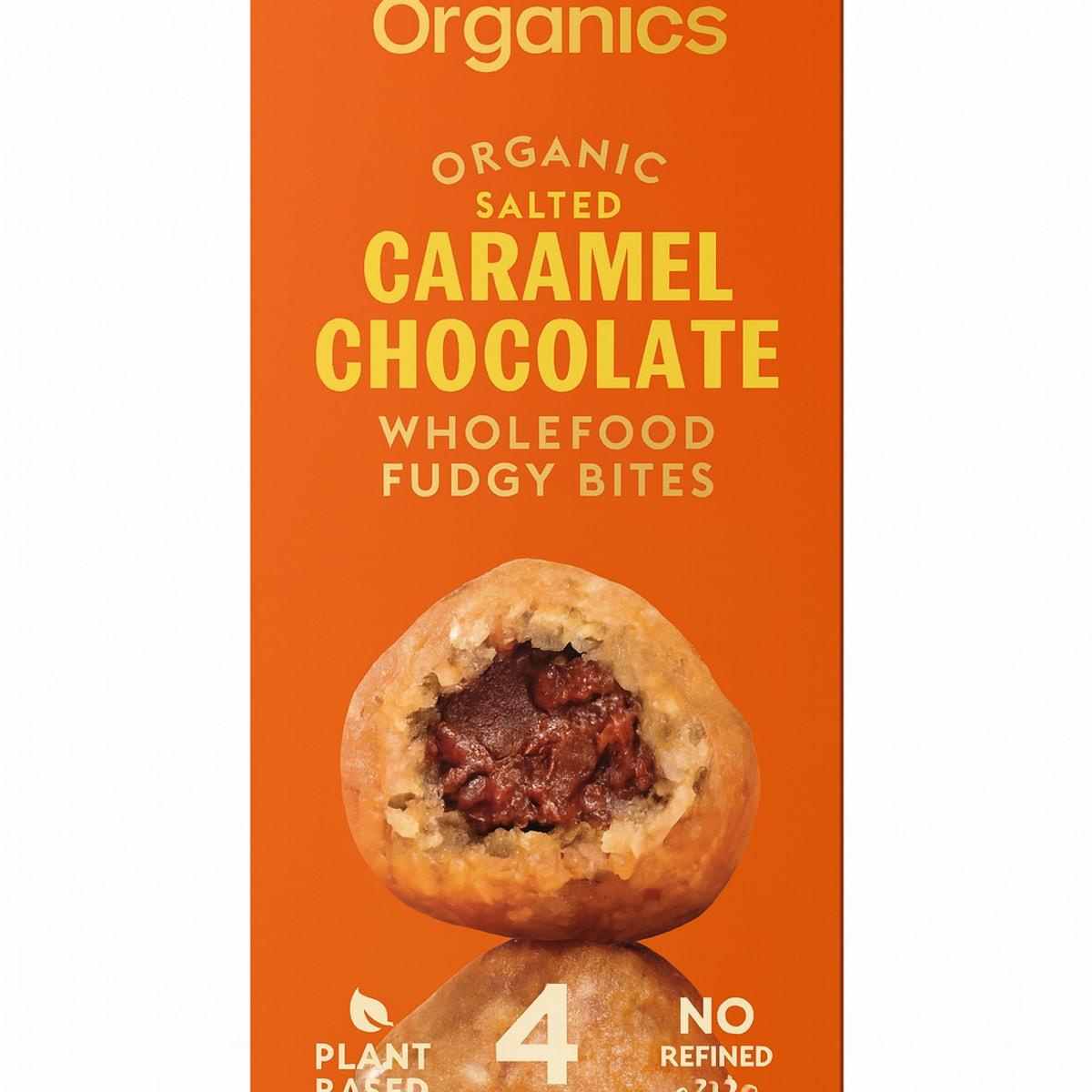 Ceres Organics Organic Caramel Chocolate Wholefood Fudgy Bites 120g