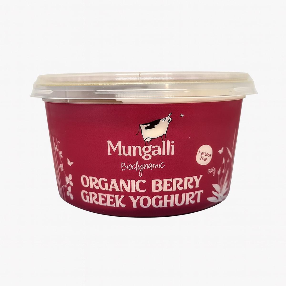 Mungalli Creek Dairy Berry Greek Yoghurt 375g
