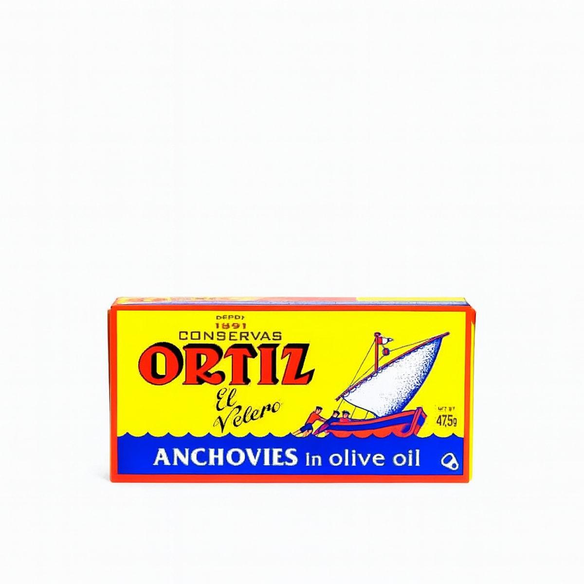 Ortiz Anchovy Fillets in Olive Oil 47.5g