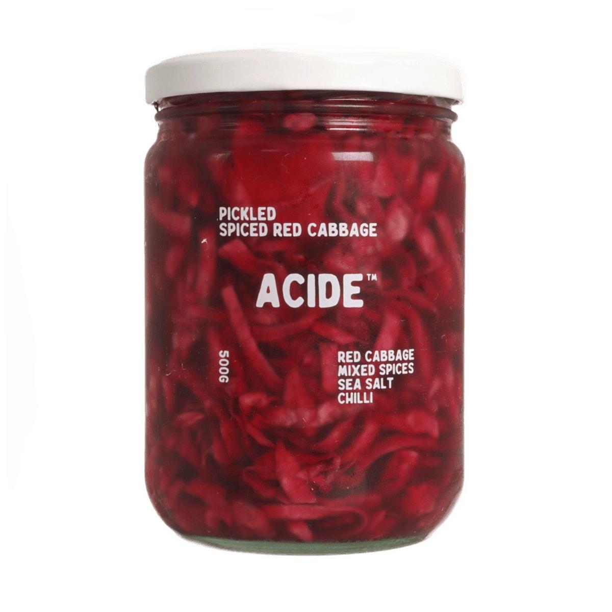 Acide Pickled Spiced Red Cabbage 500g