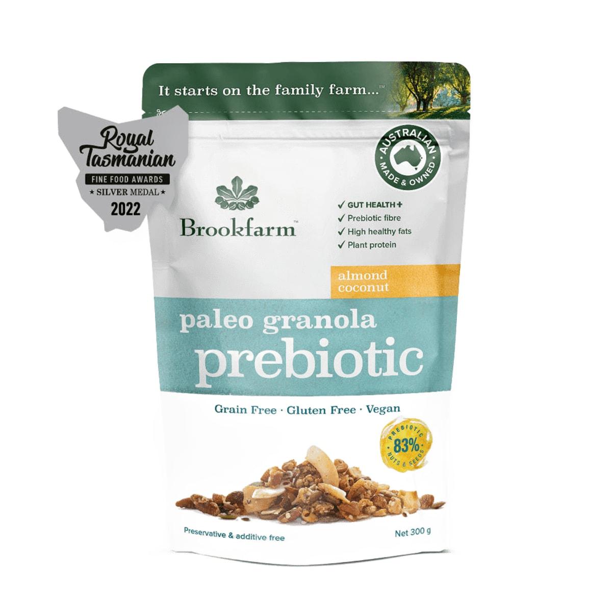 Brookfarm Granola Prebiotic Paleo Almond Coconut