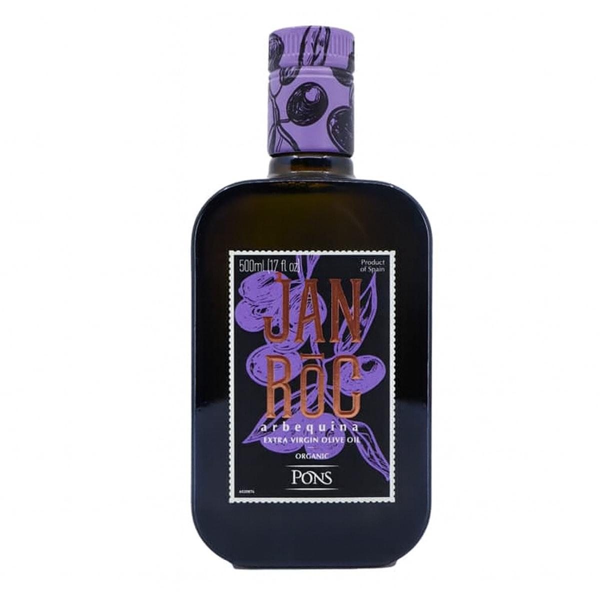 Pons JAN ROC Organic Arbequina Extra Virgin Olive Oil 500ml