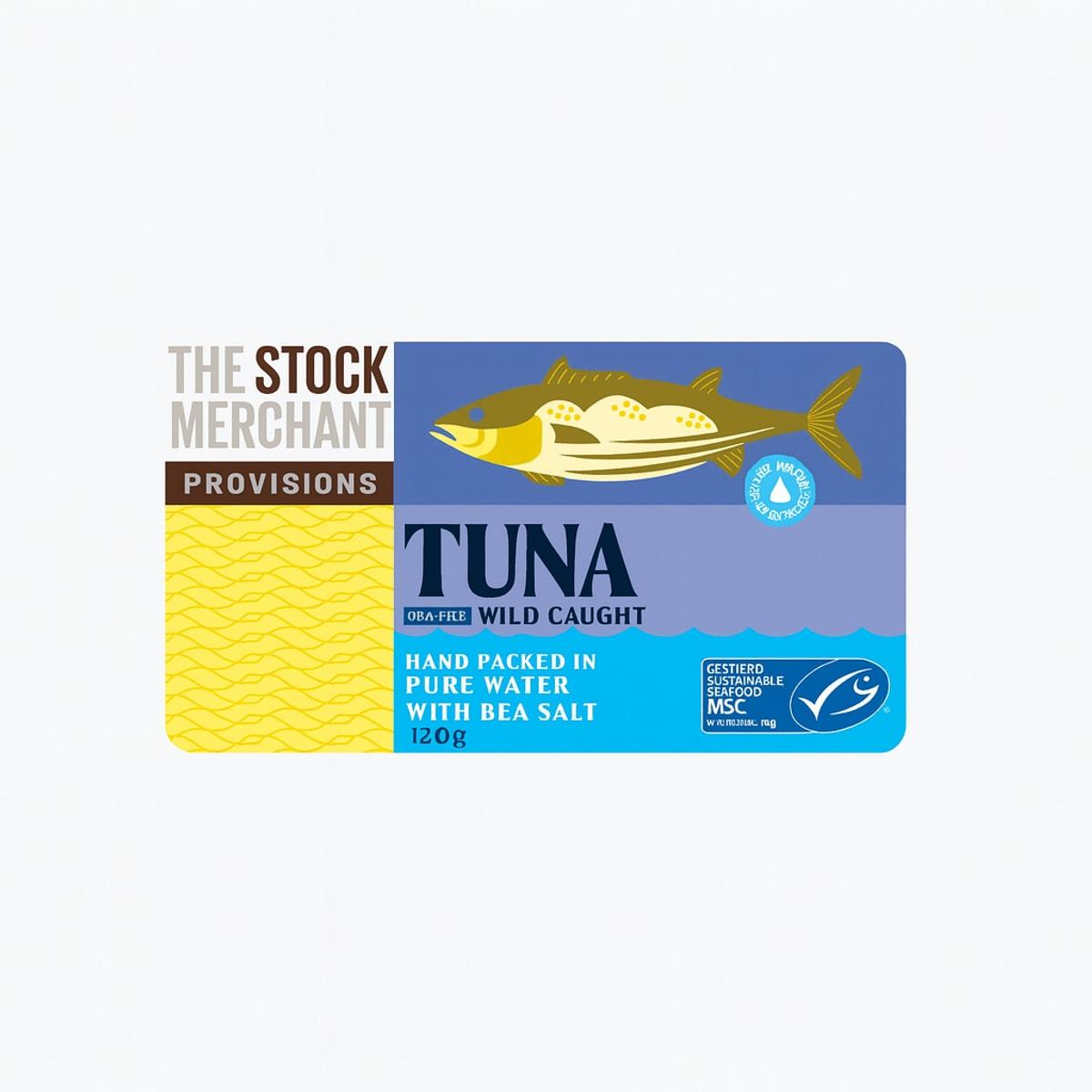 The Stock Merchant MSC Tuna in Pure Water