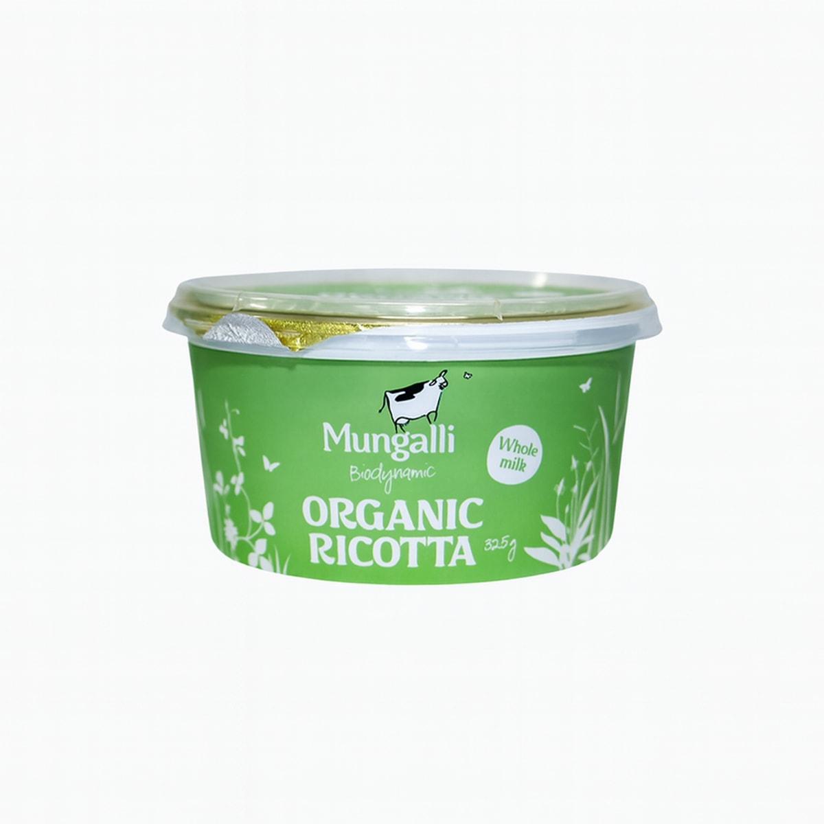 Mungalli Creek Dairy Organic Ricotta Cheese 325g