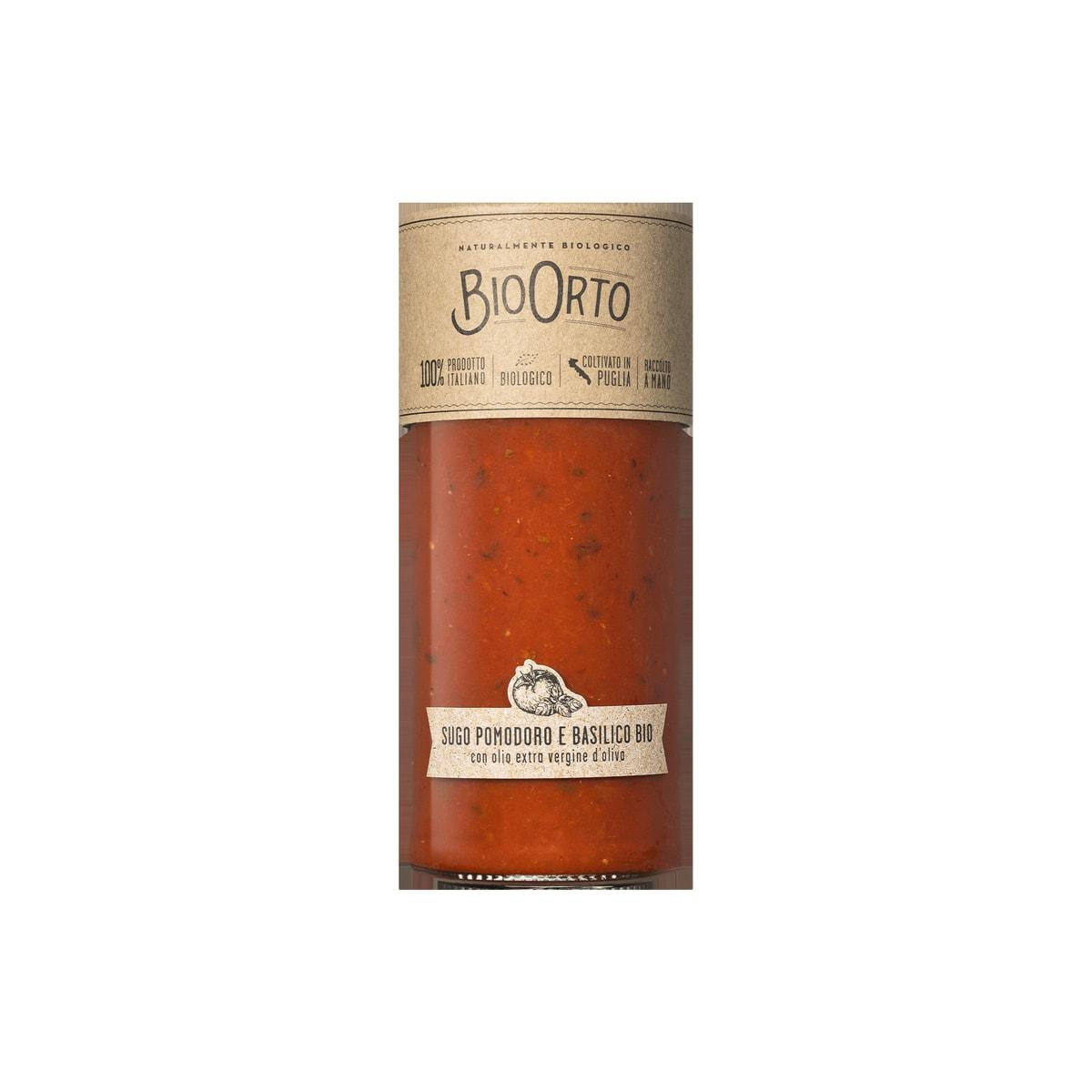Bio Orto Organic Tomato Sauce with Basil