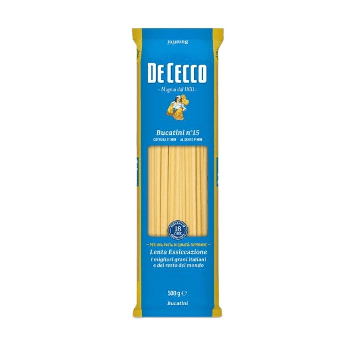 De Cecco Bucatini No. 15 Pasta 500g