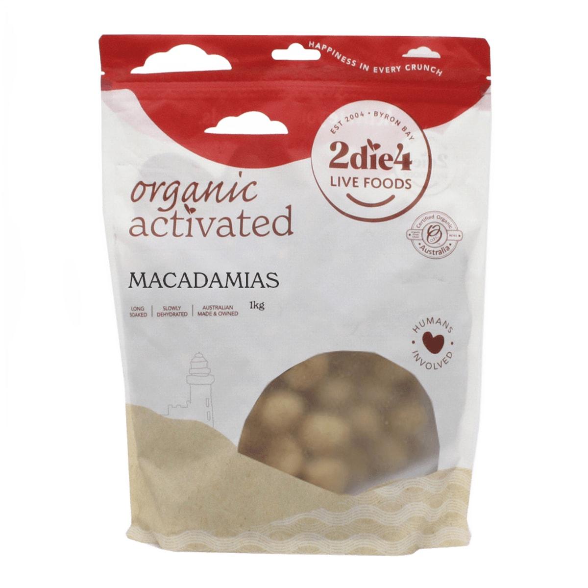 ActivEarth Organic Activated Macadamias 100g