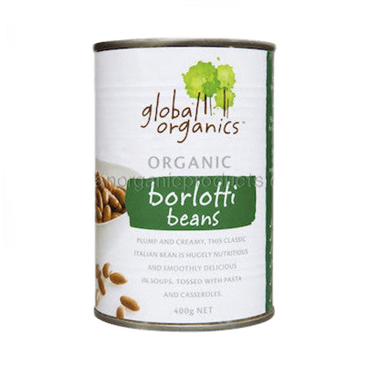 Global Organics Borlotti Beans