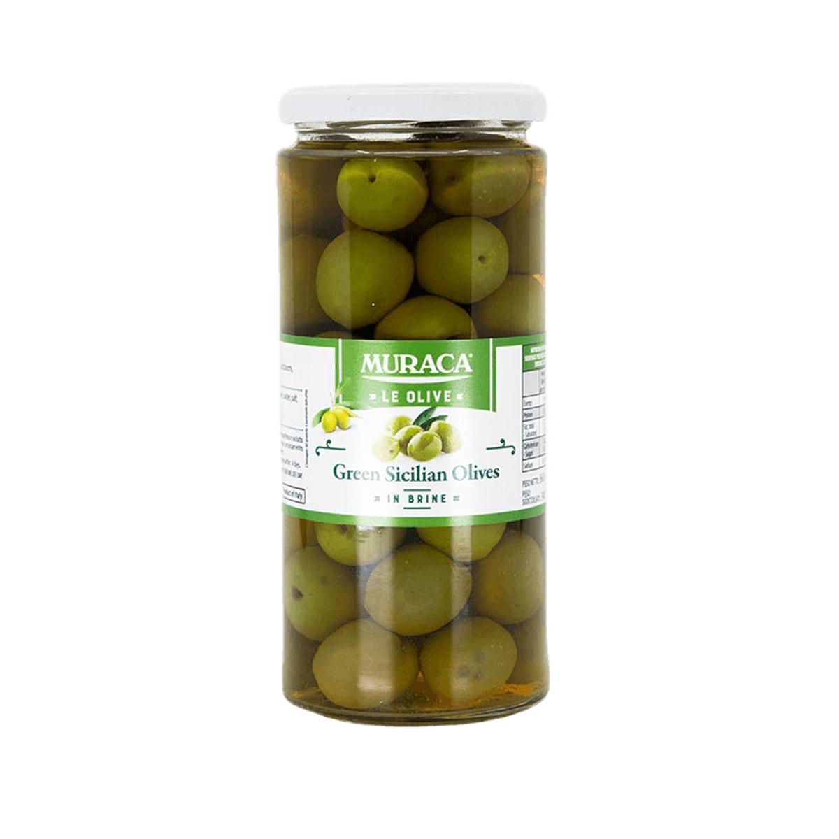 Muraca Green Sicilian Olives