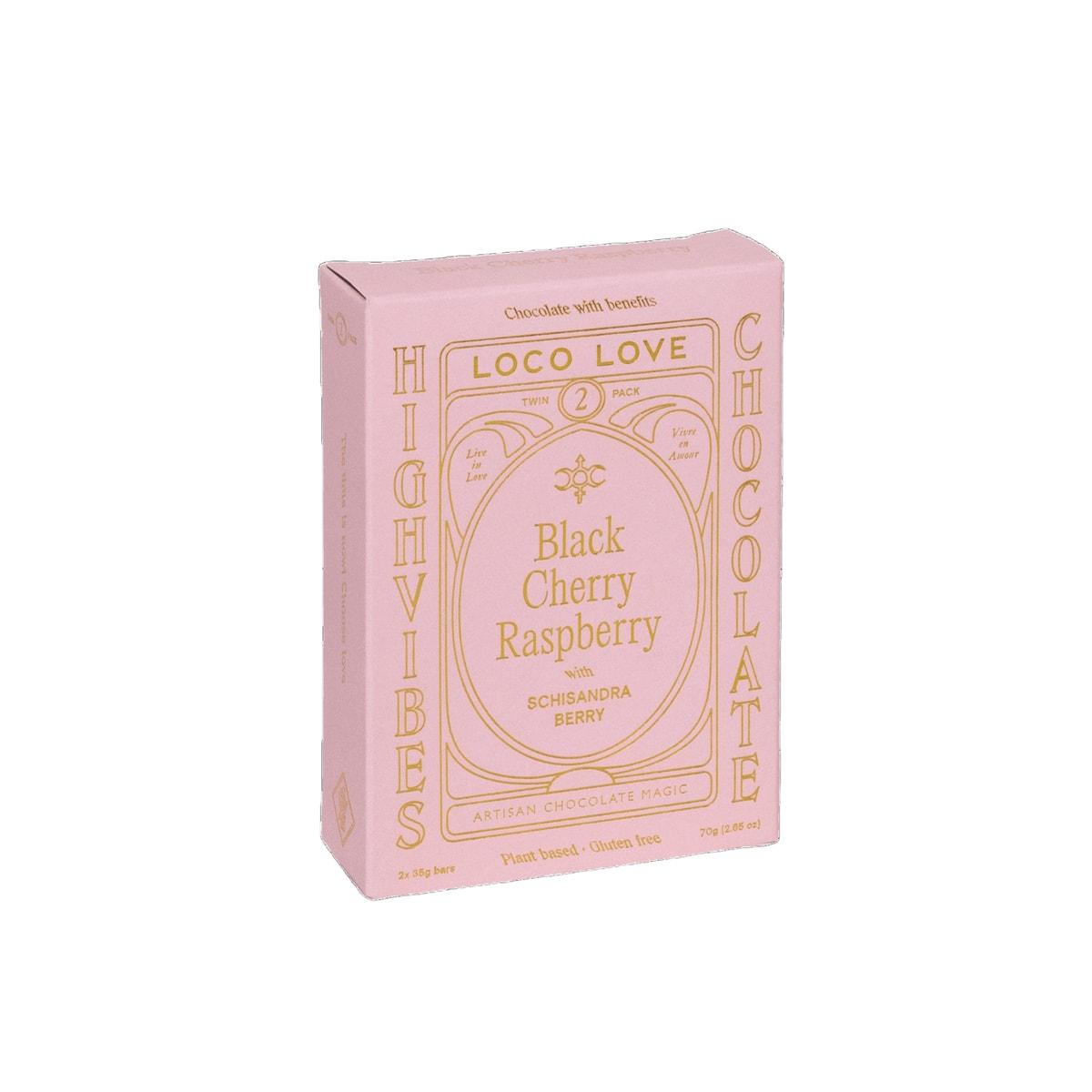 Loco Love Black Cherry Raspberry Chocolate Twin Pack