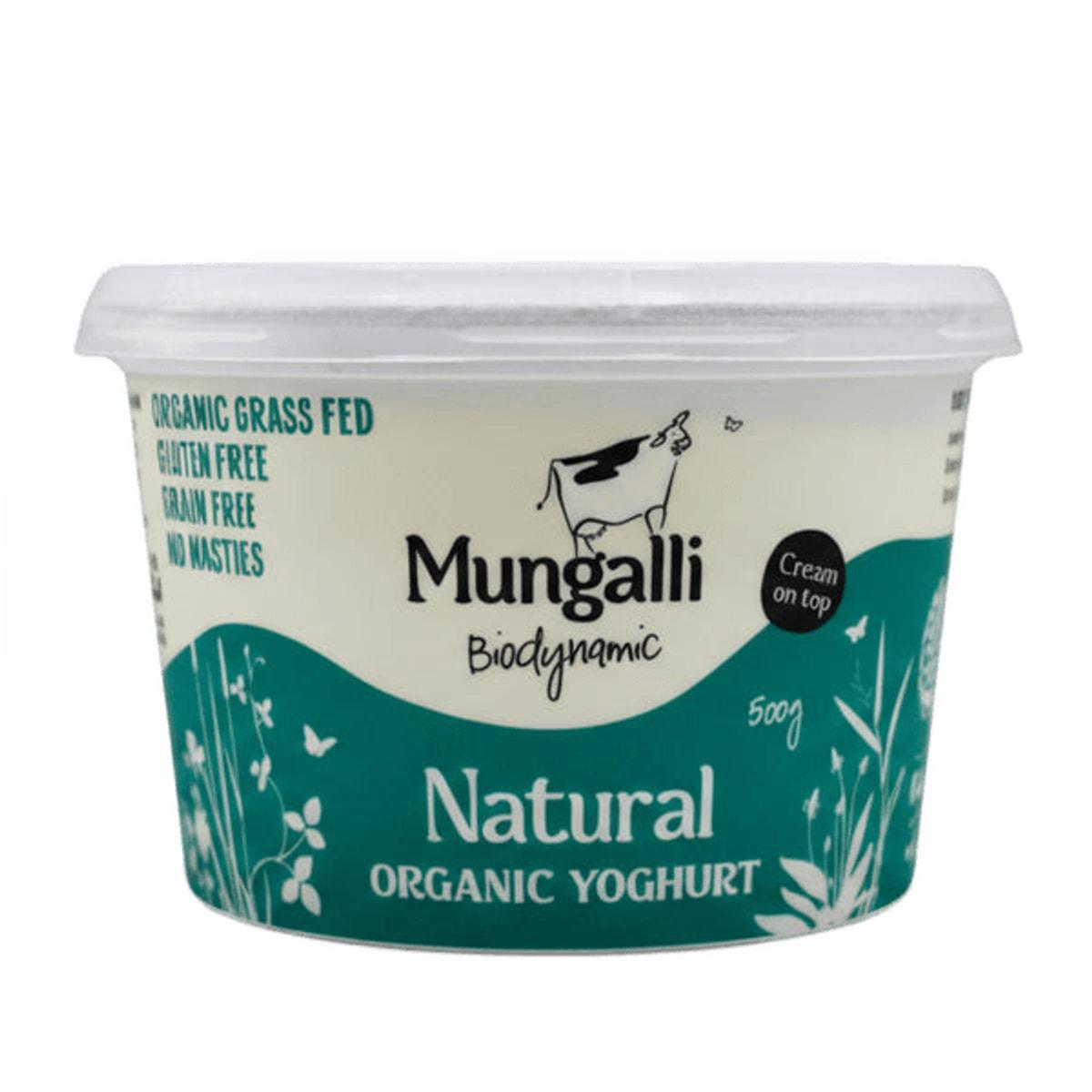 Mungalli Creek Dairy Organic Natural Pot-Set Yoghurt 500g