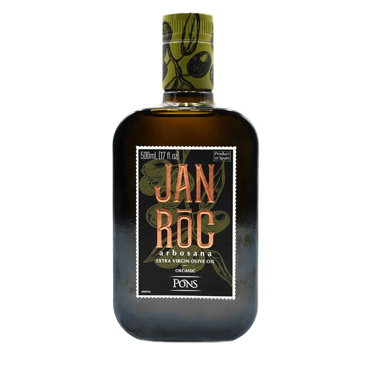 Pons JAN ROC Arbosana Organic Extra Virgin Olive Oil 500ml