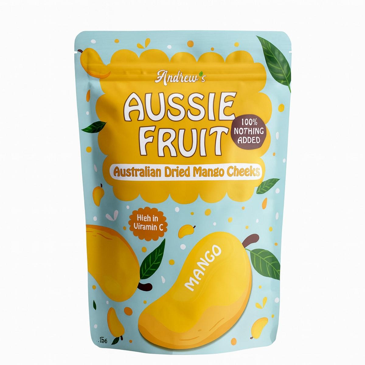 Andrew's Aussie Fruit Australian Dried Mango 75g