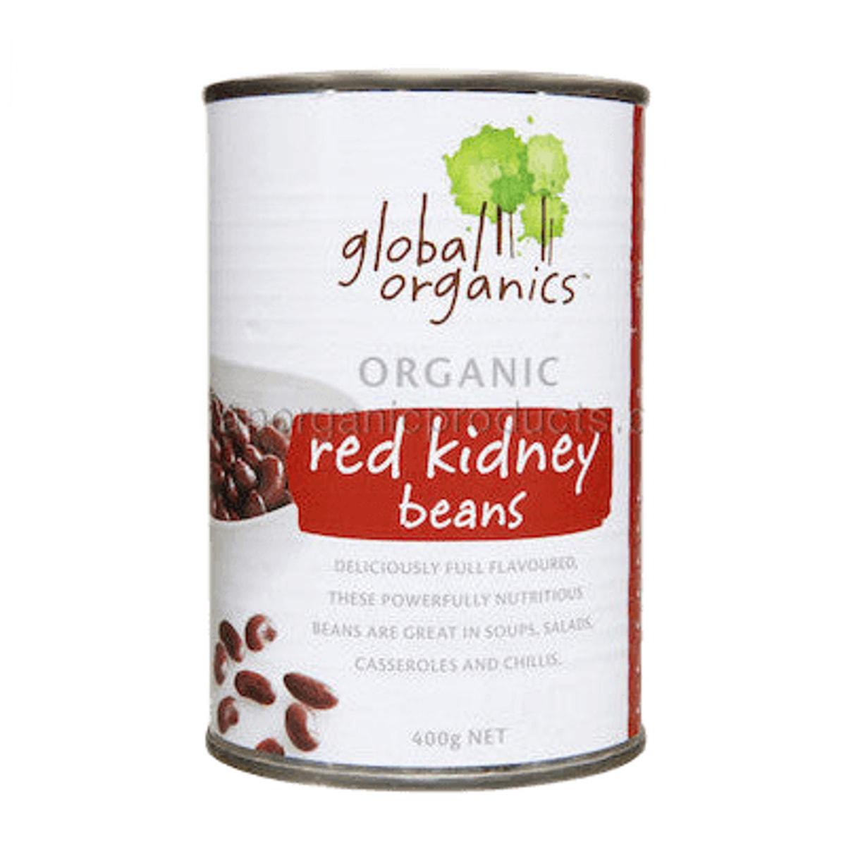 Global Organics Red Kidney Beans 400g