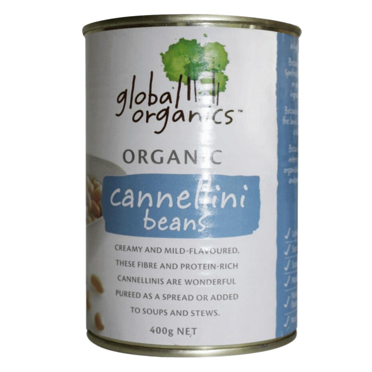 Global Organics Cannellini Beans 400g