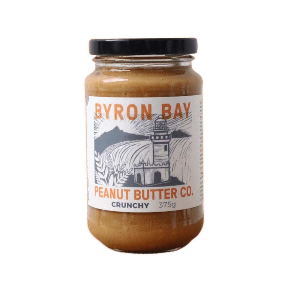 Byron Bay Peanut Butter Company Crunchy Peanut Butter 375g