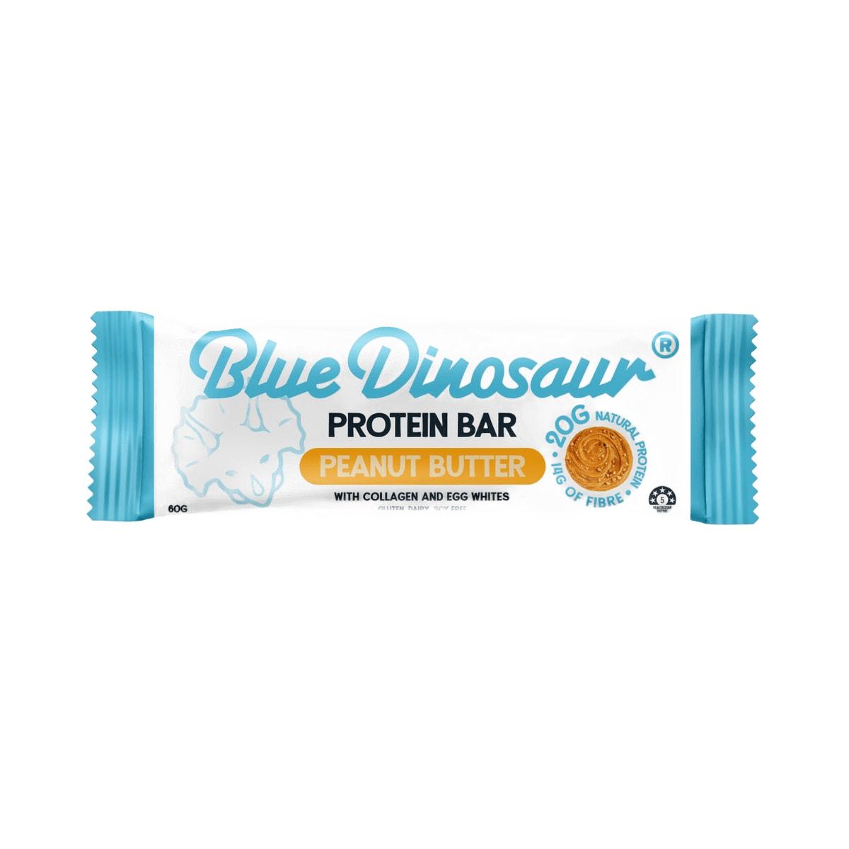 Blue Dinosaur Peanut Butter Protein Bar 60g