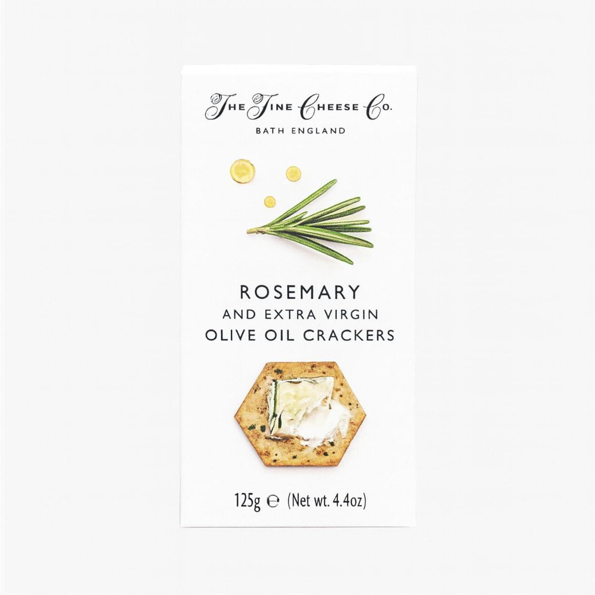 The Fine Cheese Co Rosemary & Extra Virgin Olive Oil Crackers 125g