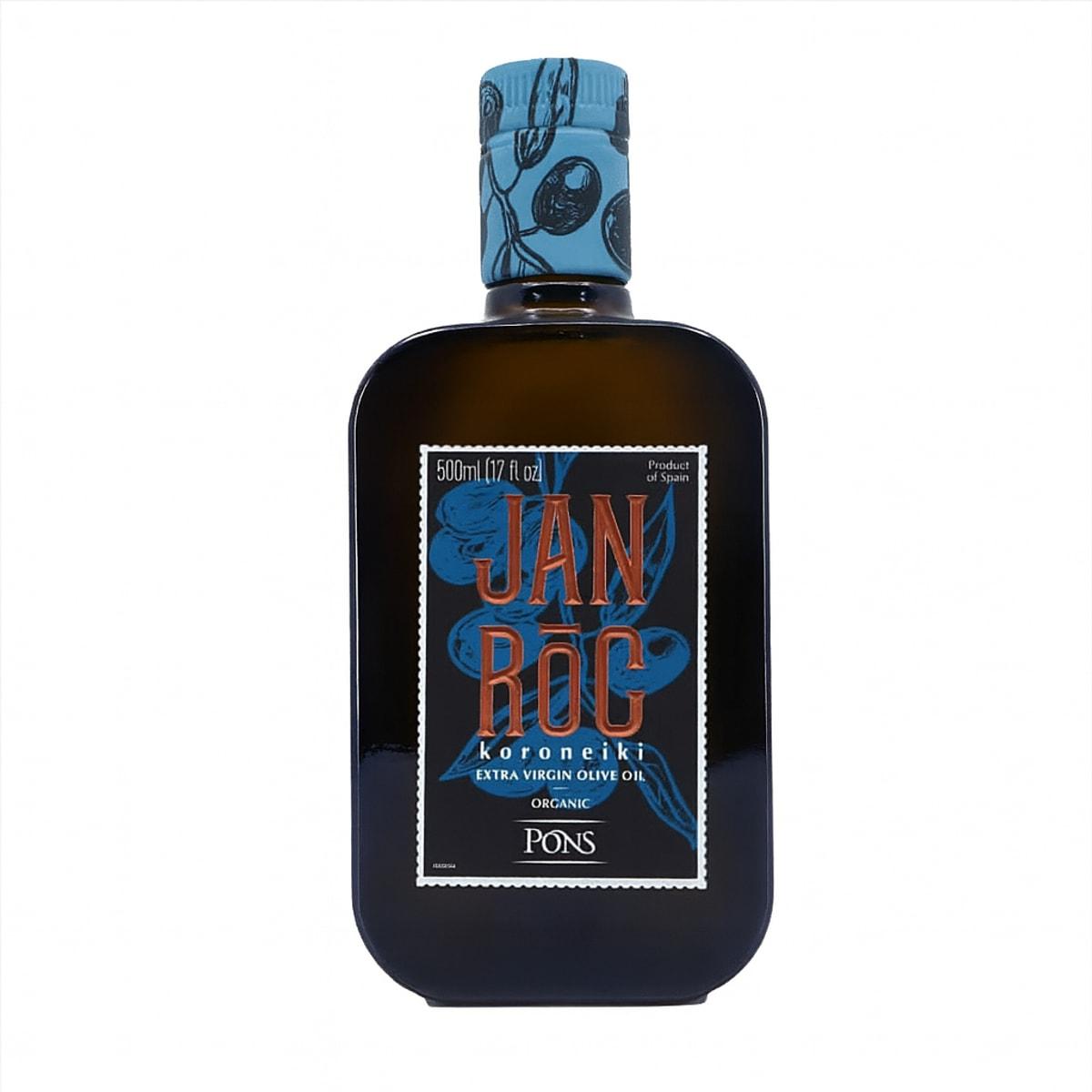 Pons JAN ROC Koroneiki Organic Extra Virgin Olive Oil 500ml