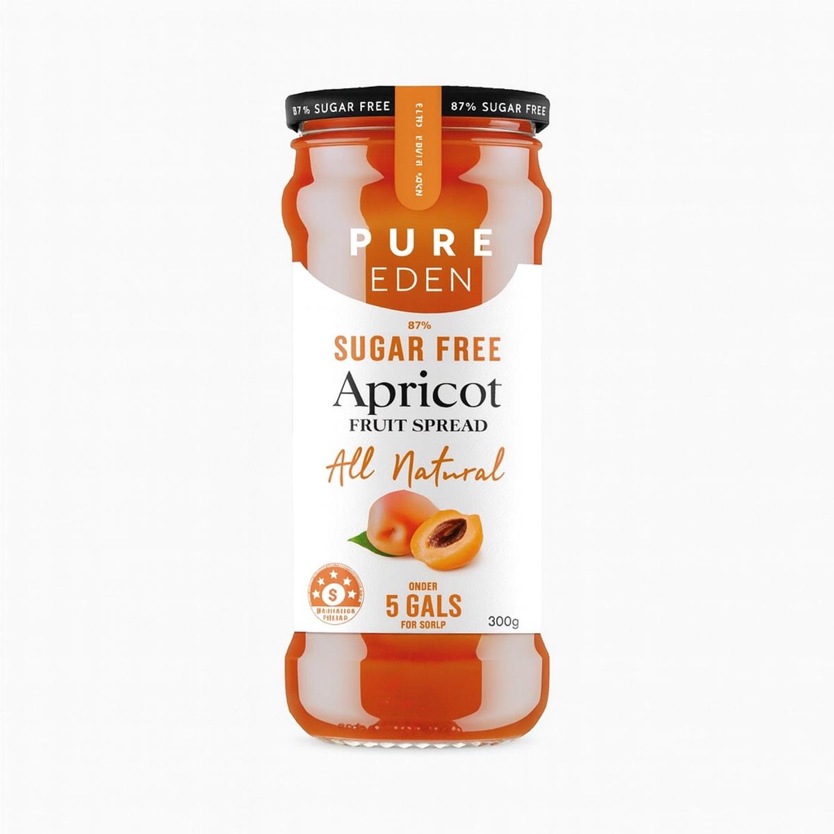 Pure Eden 97% Sugar Free Apricot Fruit Spread 300g