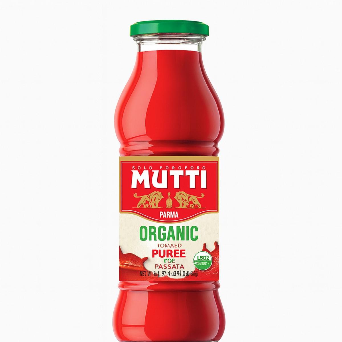 Mutti Organic Tomato Passata 560g